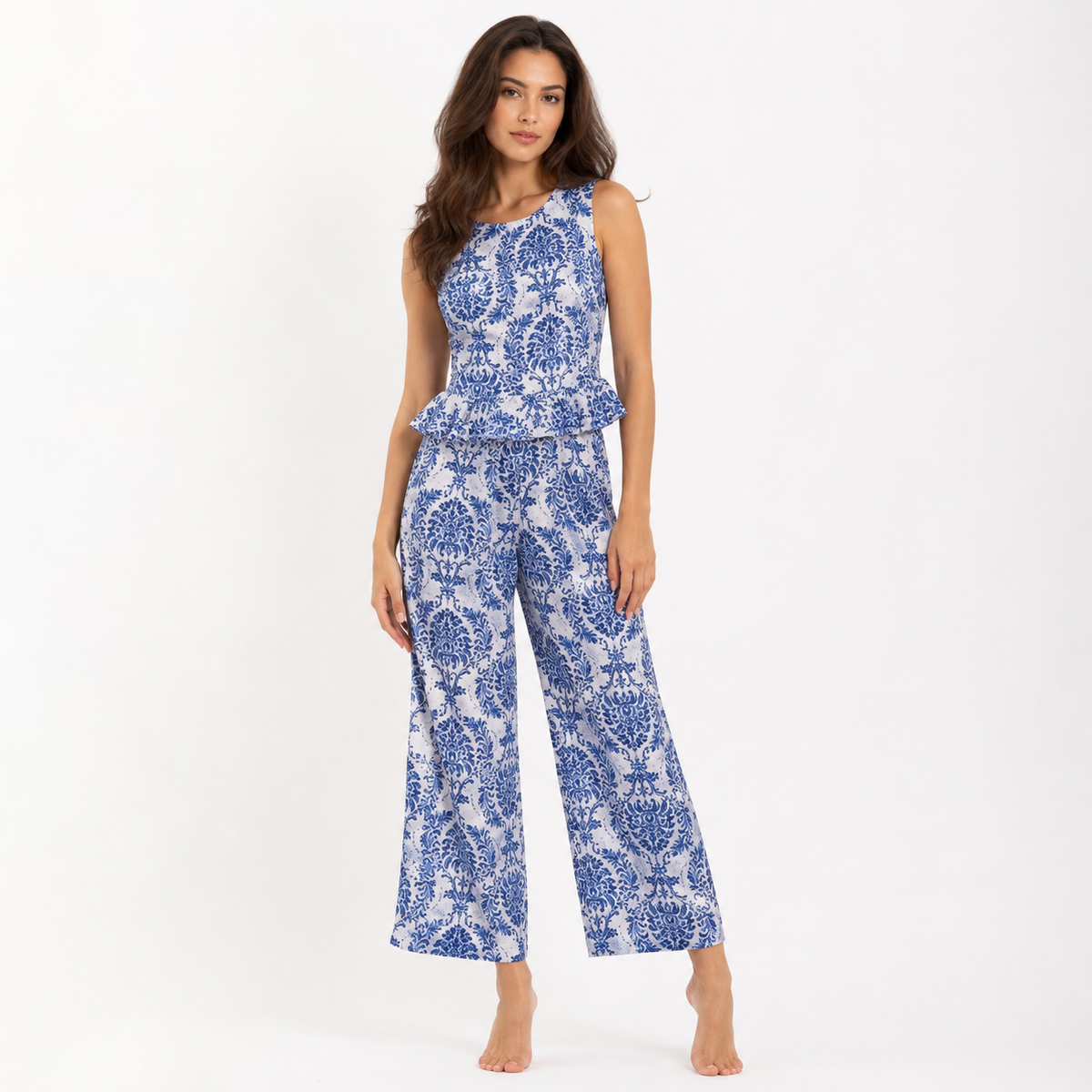 Chinoiserie Blue – Floral Co-Ord Set