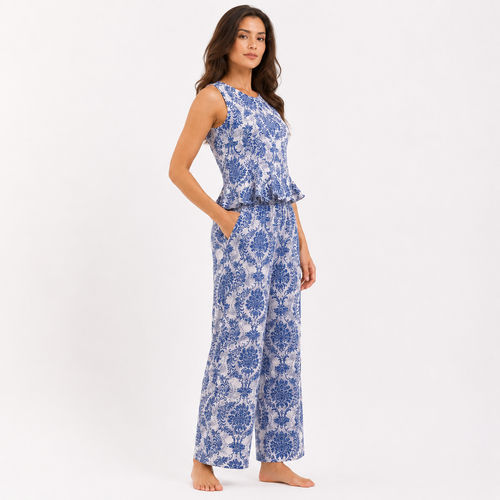 Chinoiserie Blue – Floral Co-Ord Set