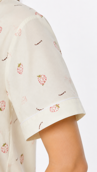 Strawberry Social | Berry Printed 3 Piece Pyjama Set