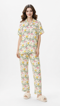 Sunday Garden | Floral 3 Piece Pyjama Set