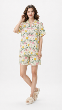 Sunday Garden | Floral 3 Piece Pyjama Set