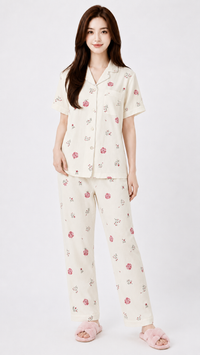 Rose &  Rest | Rose Printed 2 Piece Pyjama Set